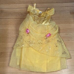 Disney Belle Tulle Dress Costume, Size 120